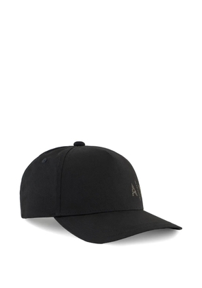 Armani Exchange logo-embellished baseball cap - Black