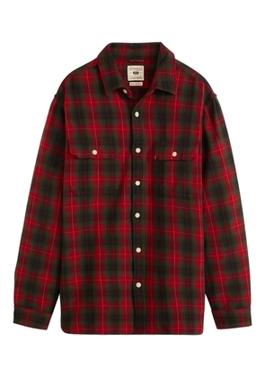 Levi's plaid-pattern long-sleeve shirt - Red