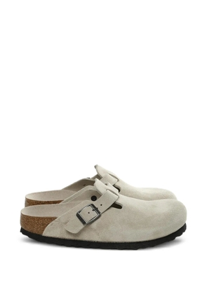 Birkenstock Boston suede mules - Neutrals