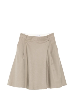 Low Classic flared midi skirt - Neutrals