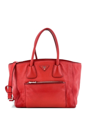 Prada Pre-Owned Front Pocket Wing Convertible Vitello Daino tote bag - Red
