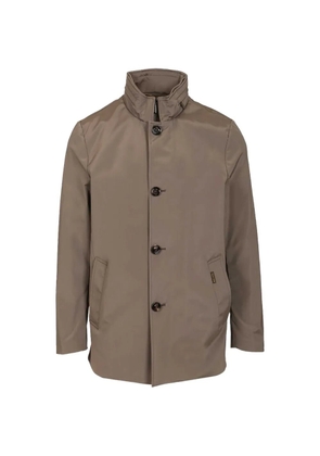 Moorer Borromini buttoned stand-collar jacket - Neutrals