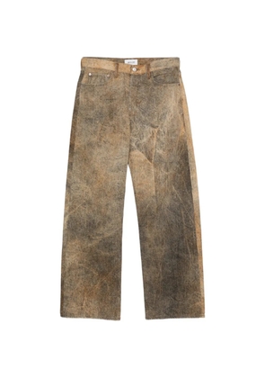 AGOLDE Afton faded jeans - Brown