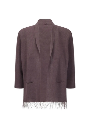 Archivio B fringed jacket - Brown