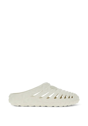 Ea7 Emporio Armani studded sliders pri - Neutrals