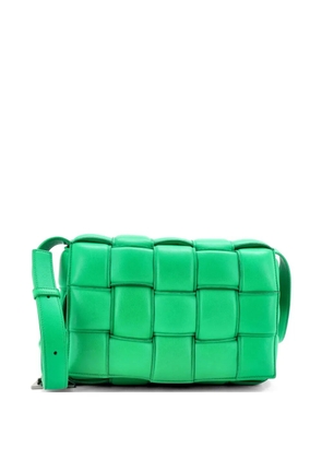 Bottega Veneta Pre-Owned Cassette Padded Maxi Intrecciato Leather crossbody bag - Green