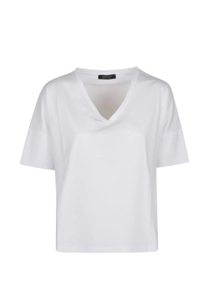 Aragona V-neck T-shirt - White