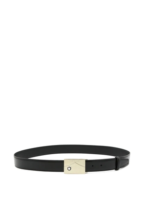 Montblanc logo-buckle belt - Black