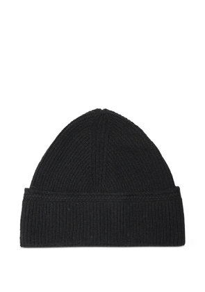 Paura ribbed beanie - Black