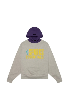 FEAR OF GOD ESSENTIALS x NBA Women's Sparks Classic hooded hoodie - Grey