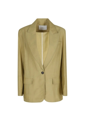 Tela Golden single-breasted blazer - Green