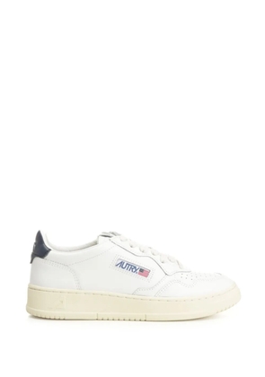 Autry medalist low leather sneakers - White