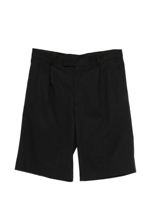 Karl Lagerfeld pleated tailored shorts - Black