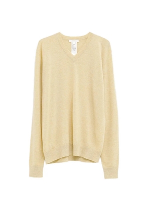 The Row V-neck sweater - Yellow