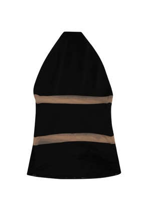 Norma Kamali mesh swimsuit - Black