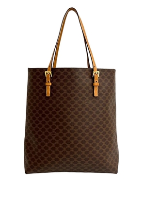 Celine Pre-Owned 2000 Macadam Coated Canvas tote bag - Brown