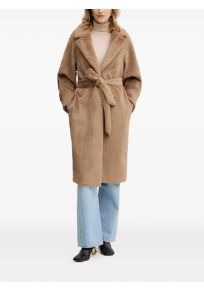 GUESS USA belted coat - Brown