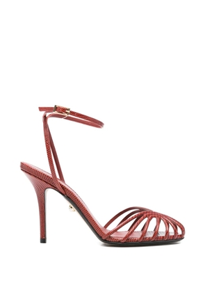 Alevì strappy ankle sandals - Red