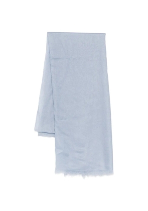 N.Peal ultrafine pashmina shawl - Blue