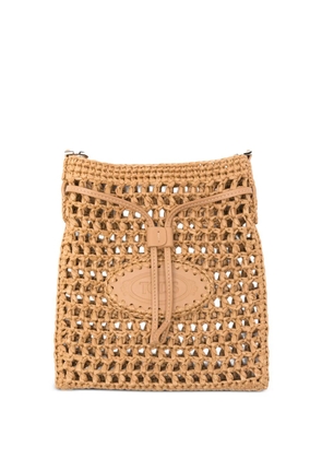 Tod's drawstring-fastening shoulder bag - Neutrals