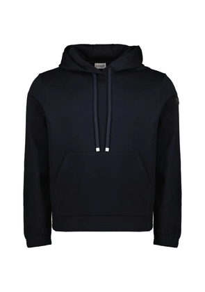 Moncler logo-detail hoodie - Blue