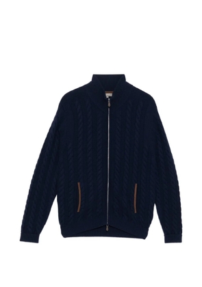 N.Peal Richmond cardigan - Blue