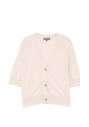 N.Peal short-sleeved cardigan - Neutrals
