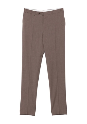 Canali tailored trousers - Brown