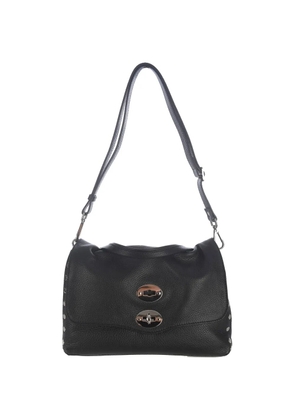 Zanellato studded leather tote bag - Black