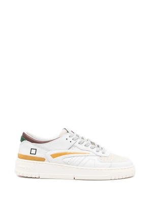 D.A.T.E. perforated leather sneakers - White