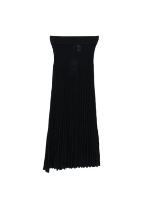 N.Peal pleated midi skirt - Blue