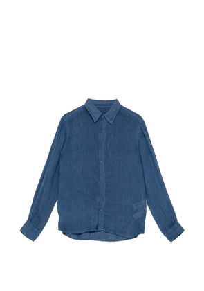 120% Lino button-up shirt - Blue