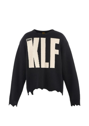 SAINT MXXXXXX x The KLF crew-neck sweater - Black
