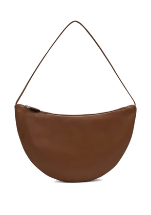 The Row small Izzy zip shoulder bag - Brown
