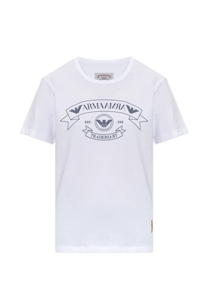 Emporio Armani logo-print T-shirt - White