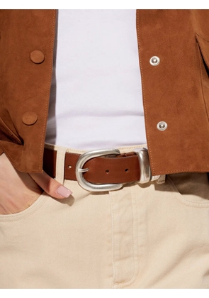 By Malene Birger Zoira leather belt - Brown