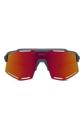 BRIKO Komi Sharp Lite shield-frame sunglasses - Grey
