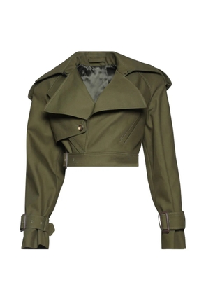 WARDROBE.NYC belted trench - Green
