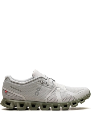 On Cloud 5 'Glacier Grey/Reseda Green' sneakers - White