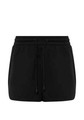 Emporio Armani drawstring logo shorts - Black