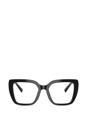 Dolce & Gabbana Eyewear square embellished glasses - Black
