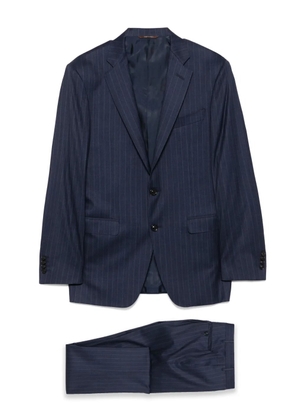 Canali striped suit - Blue