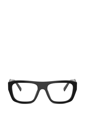 Prada Eyewear logo-detail glasses - Black