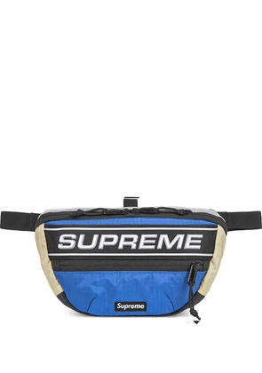 Supreme logo waist bag - Blue