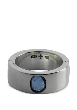 Parts of Four Sistema sapphire ring - Silver