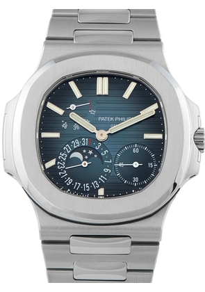 Patek Philippe Pre-Owned Nautilus Moonphase 40mm watch - Blue
