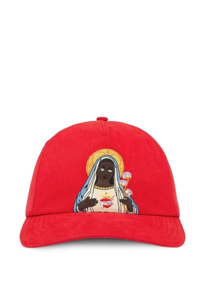 Denim Tears Black Mary cap - Red
