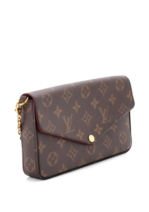 Louis Vuitton Pre-Owned Felicie Pochette Monogram Canvas crossbody bag - Brown
