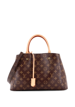 Louis Vuitton Pre-Owned Montaigne Handbag Monogram Canvas MM tote bag - Brown