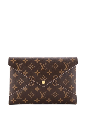 Louis Vuitton Pre-Owned Kirigami Pochette Set Monogram Canvas clutch bag - Brown